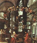 The Birth of the Virgin Albrecht Altdorfer